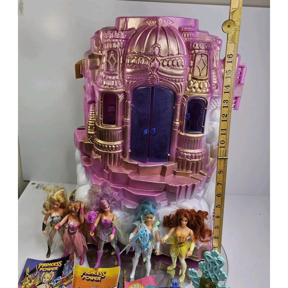 Vintage 80s Mattel Princess Of Power She-Ra Crystal Castle Pieces & Figure MOTU - Picture 8 of 16